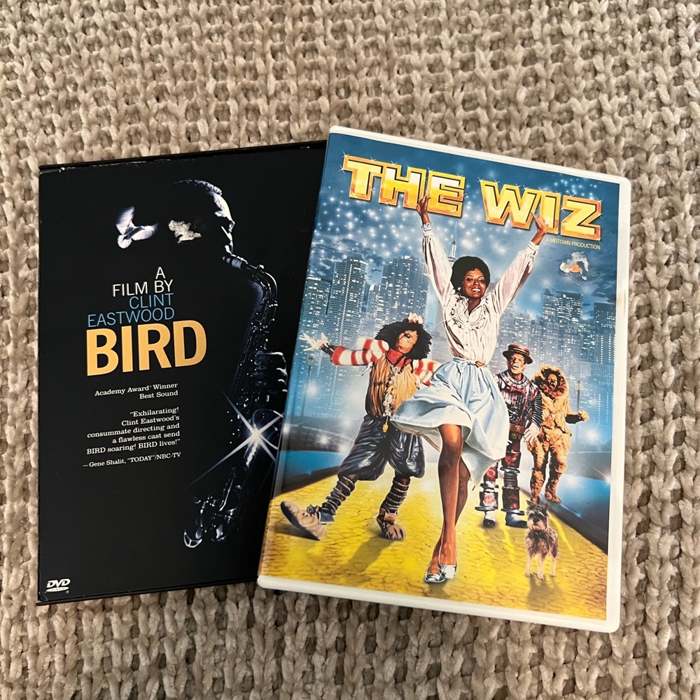 The Wiz and Bird DVDs